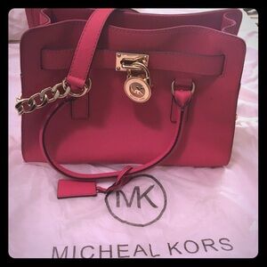 Michael Kors Sm Hamilton in Gorgeous Watermelon